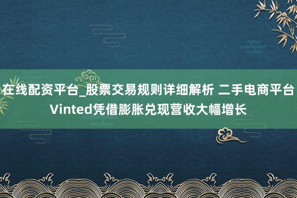 在线配资平台_股票交易规则详细解析 二手电商平台Vinted凭借膨胀兑现营收大幅增长